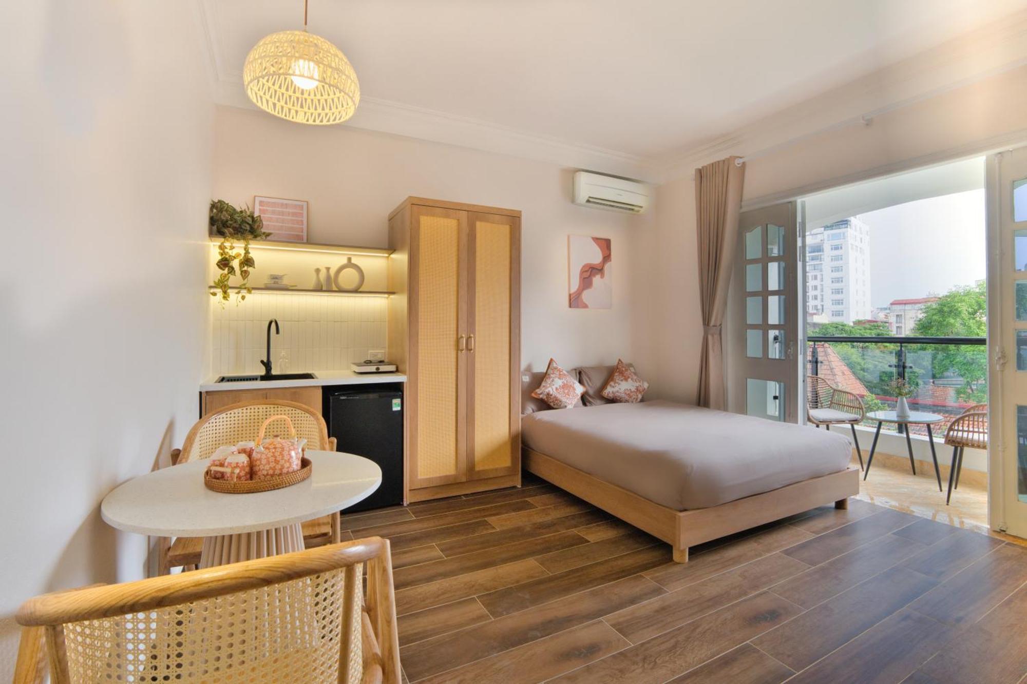 Annam Boutique Hotel-Elevator-5 Mins To Oldquarter ハノイ市 部屋 写真
