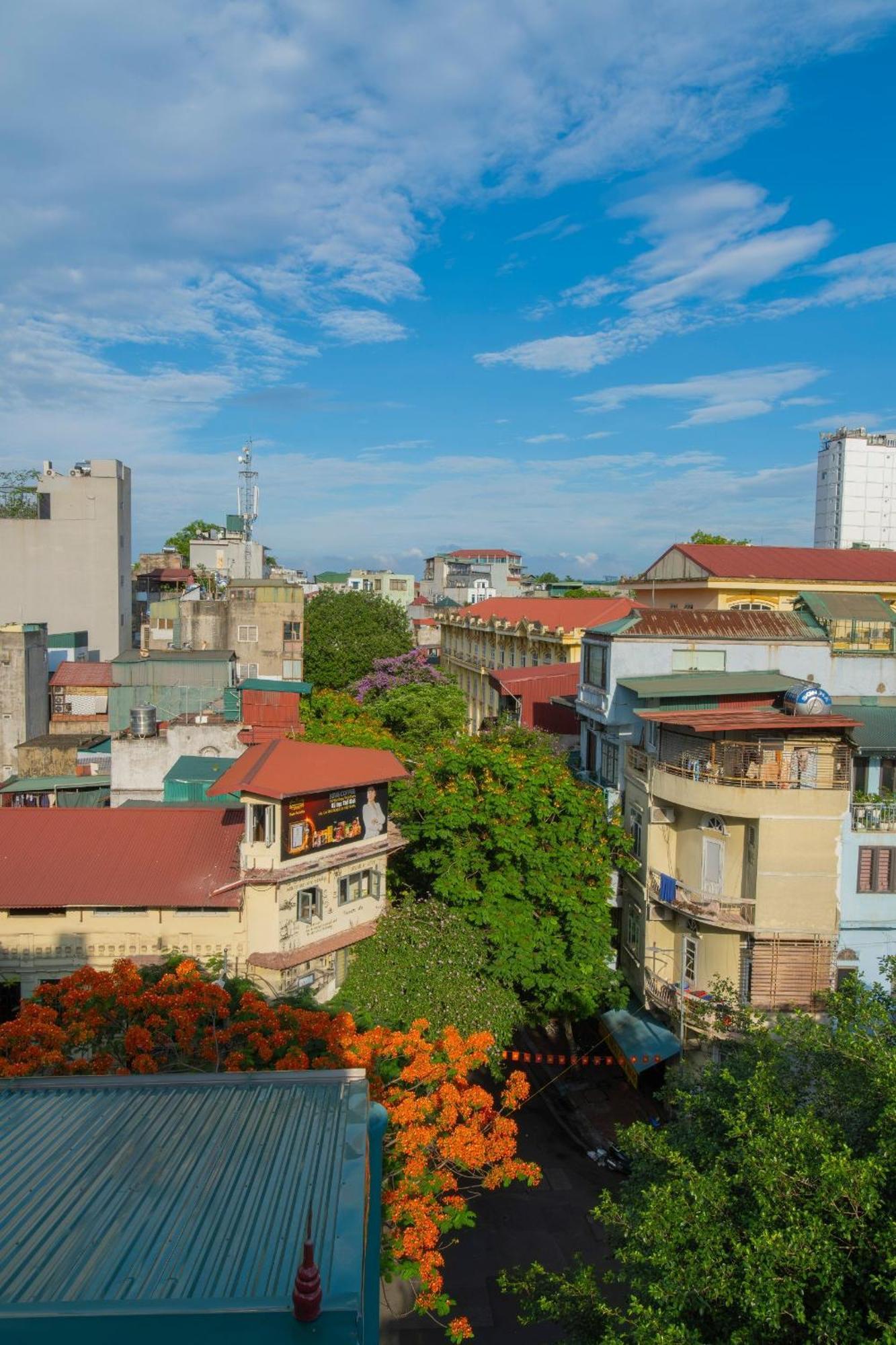 Annam Boutique Hotel-Elevator-5 Mins To Oldquarter ハノイ市 エクステリア 写真